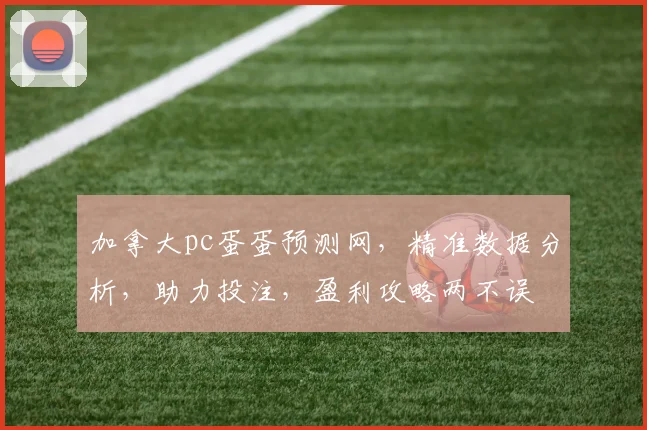加拿大pc蛋蛋预测网，精准数据分析，助力投注，盈利攻略两不误